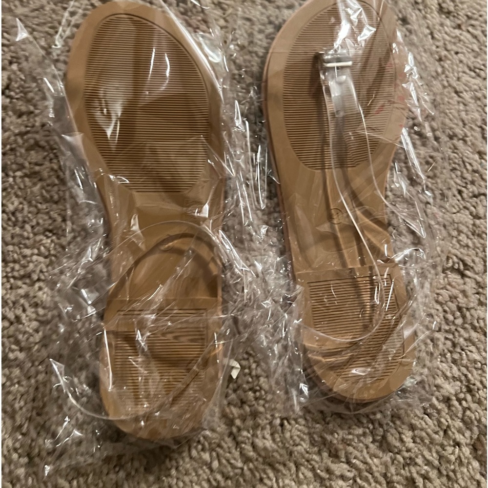Nude strap sandals. Shein new in package.